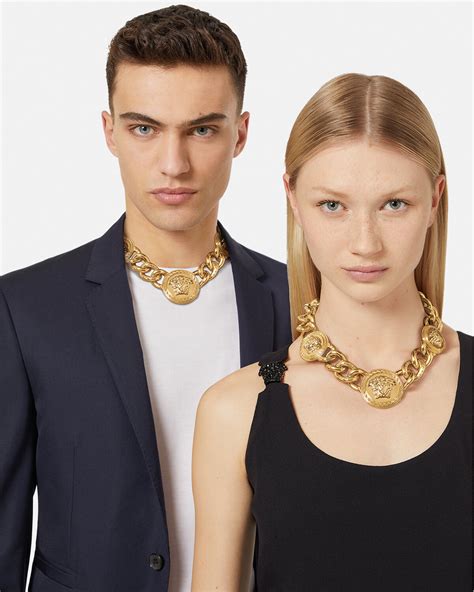 gold versace chain for cheap|versace necklace real gold.